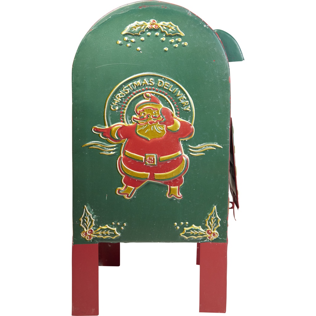 FEERIE DE NOEL metallic letterbox decoration 
