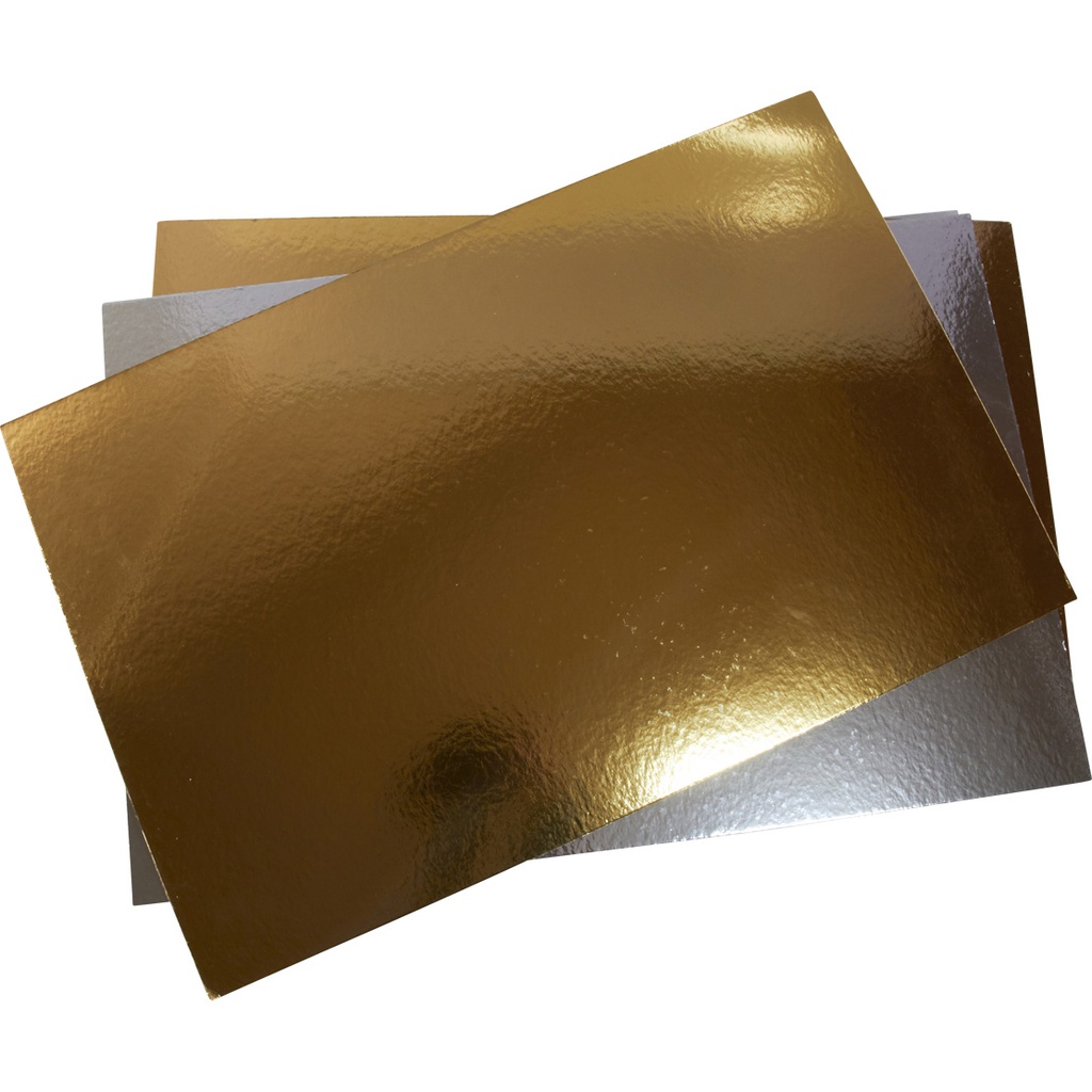 GOUD/ZILVER KARTON blad