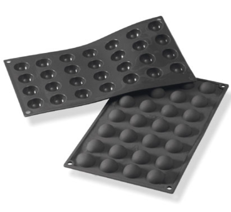 MOULE SILICONE Semi Sphère 