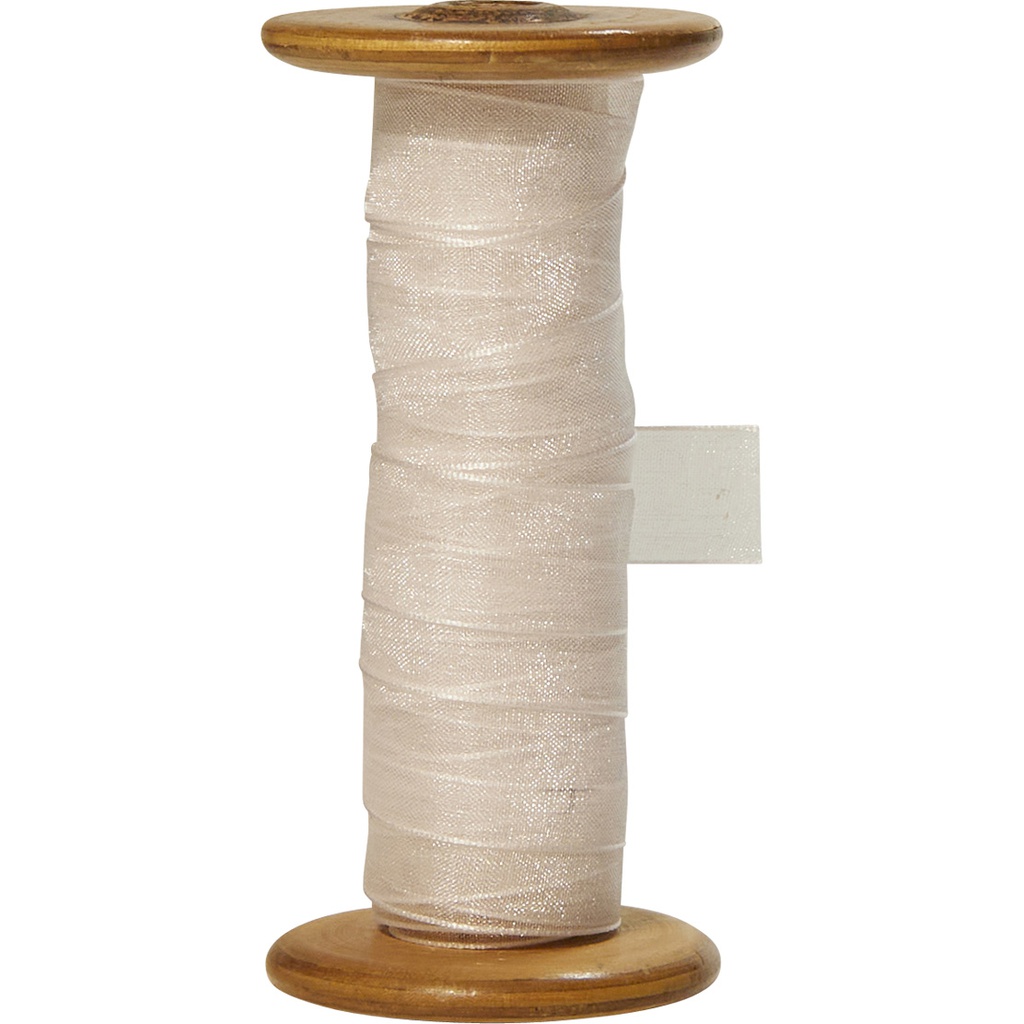 ORGANZA 15mm elfenbein 14