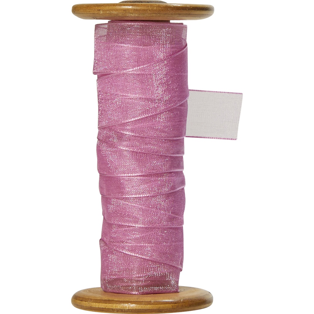 ORGANZA 15mm rosa 23