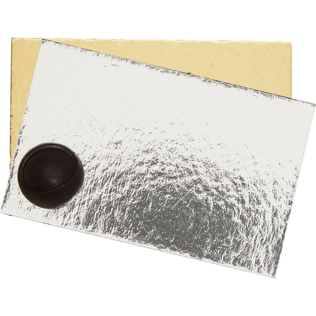 GOUD/ZILVER KARTON voor tas 09