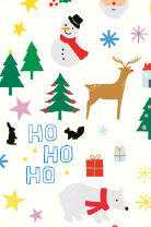 WINTER WONDERLAND paper sheets