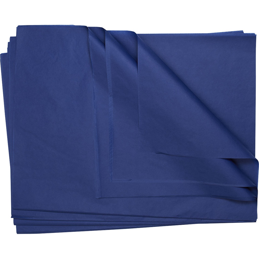 SILK PAPER navy blue