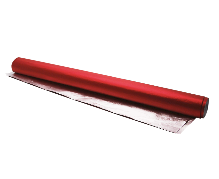 ALUMINIUM feuille rouge -ALU017020