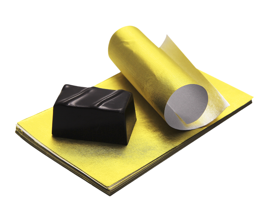 ALUMINUM small sheet yellow