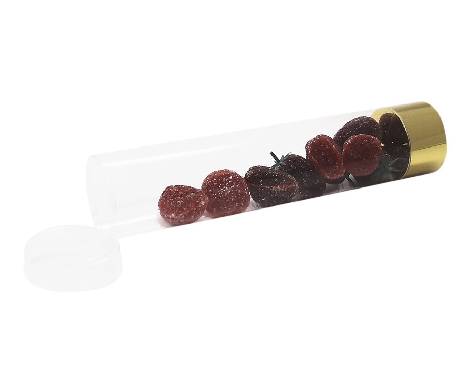 TRANSPARENT gold tube 05