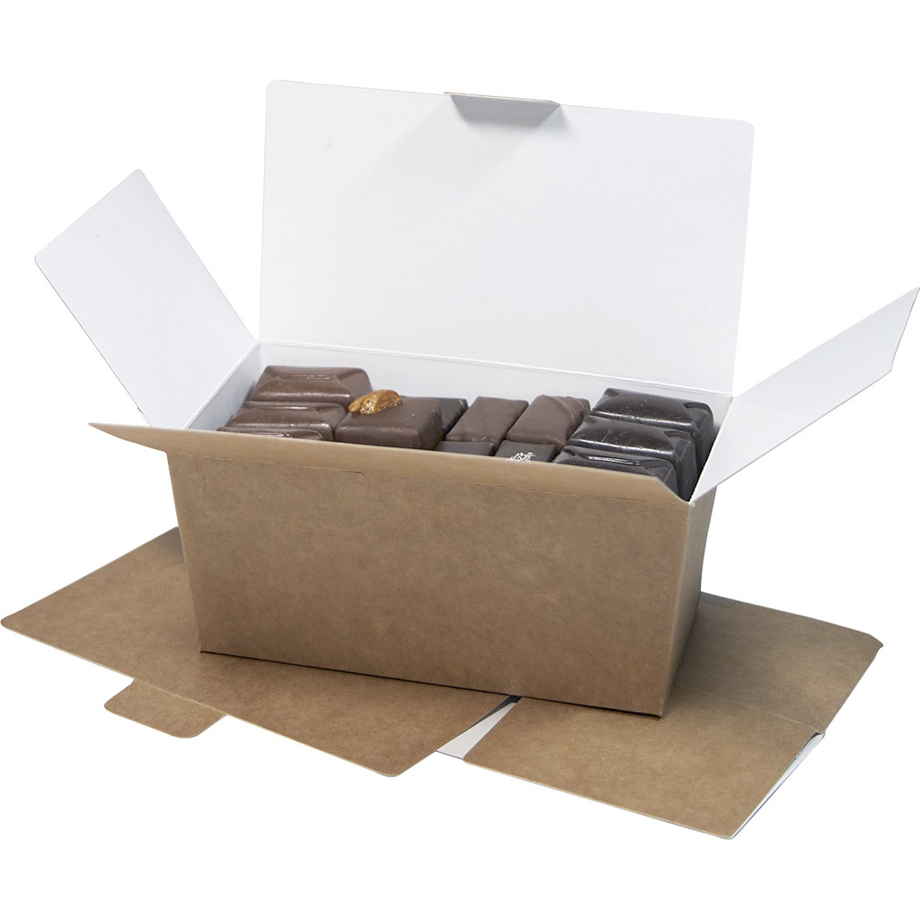 KRAFT - ballotin plat 250