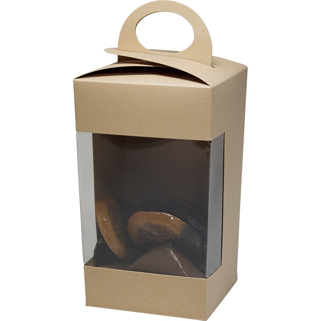 EGG BOX vertical kraft 16