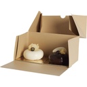 SCATOLA PER PASTICCERIA kraft - rettangolare
