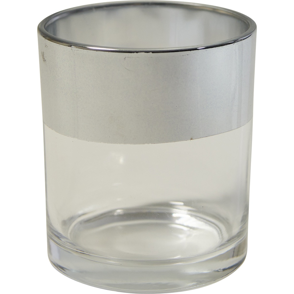 BELGIAN SKY big glass candle holder