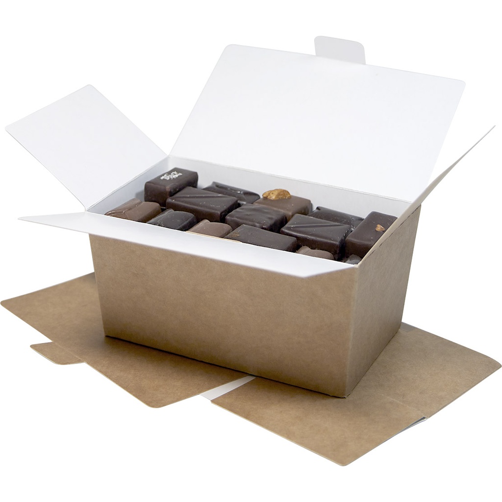 KRAFT - ballotin à plat 750