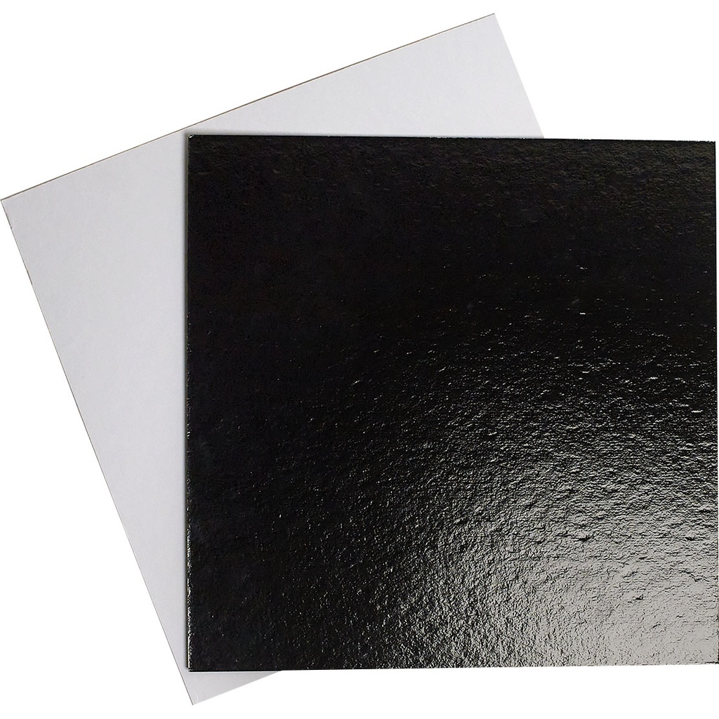 white/black cardboard