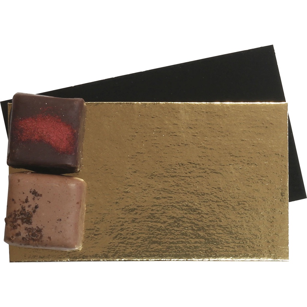 CARTONE ORO/NERO per borsa 03
