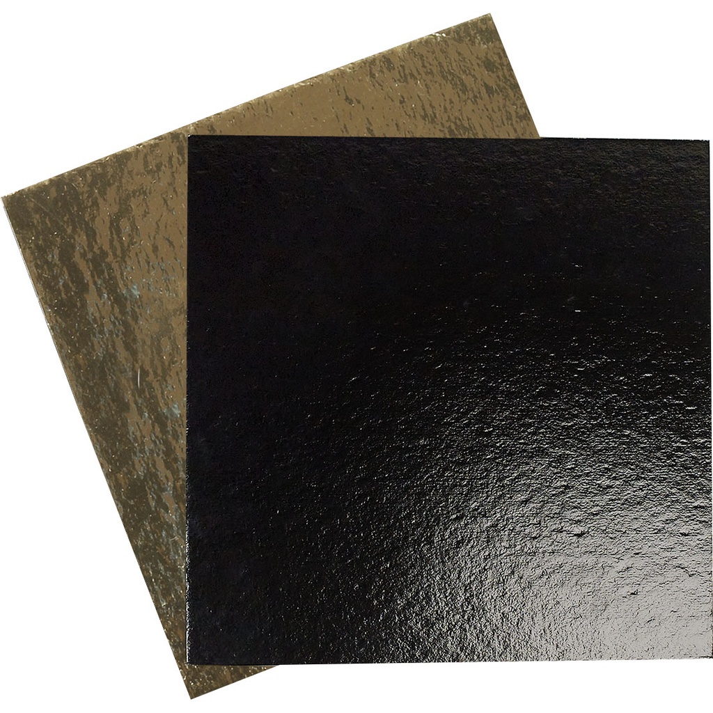 CARTONE ORO/NERO per scatola da pasticceria 21