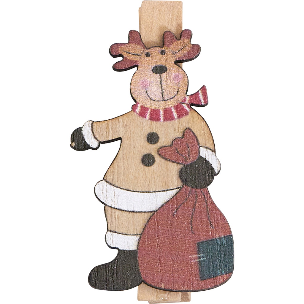 NOEL ENCHANTE Reindeer clip