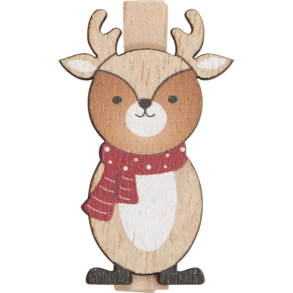 NOEL ENCHANTE Reindeer clip