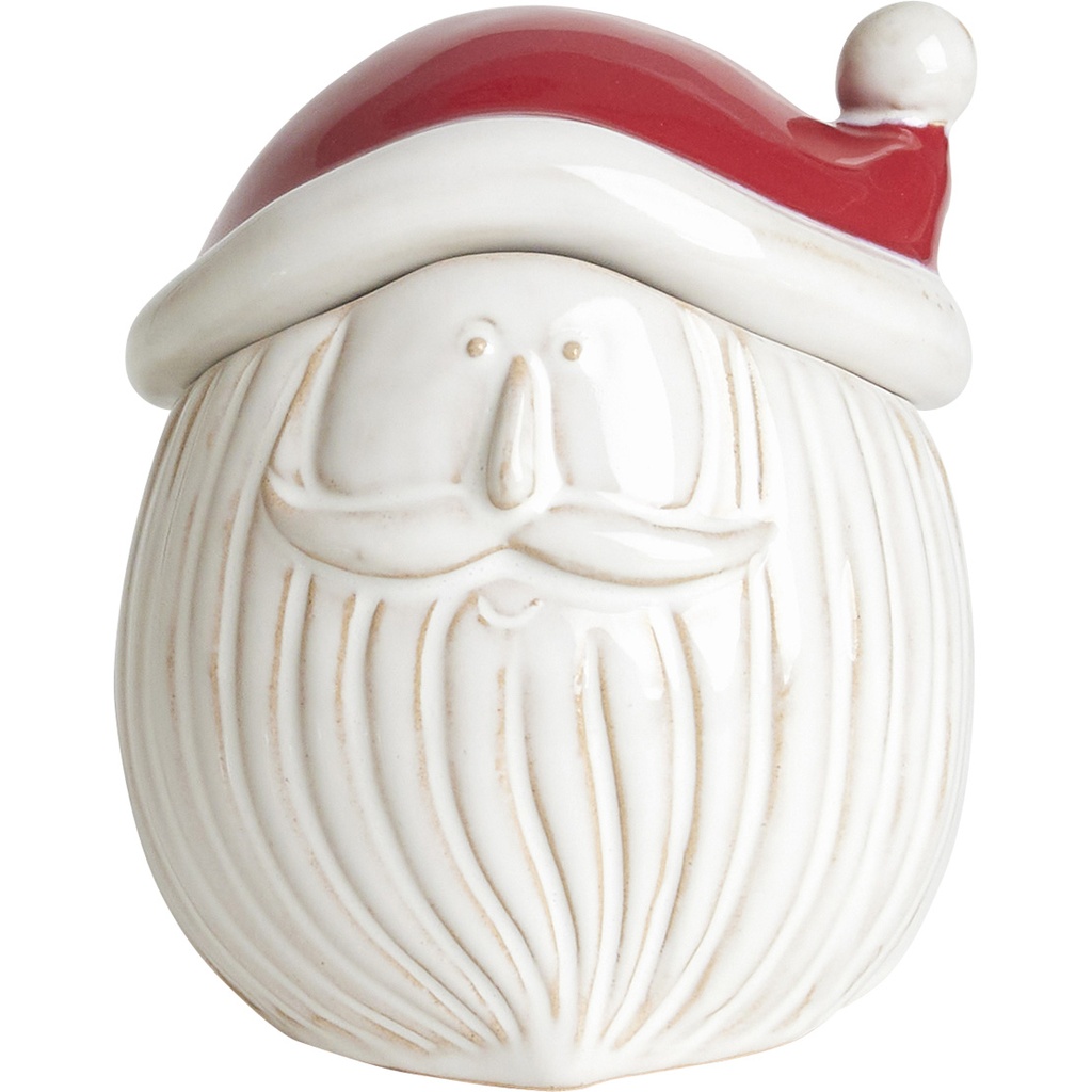 ALL UNDER THE TREE small santa pot with lid