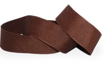 GROSGRAIN 25mm brun 77    