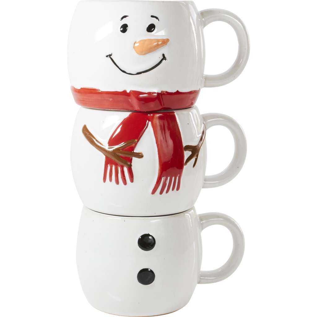 MY BEAR FRIEND.Snowman mug 