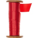 SATINA 25mm rosso 20