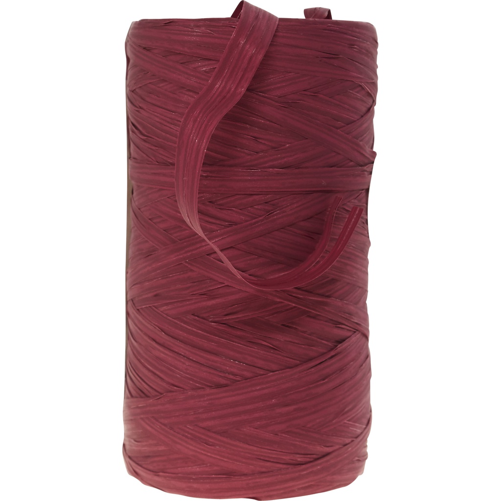 RAFFIA Burgundy