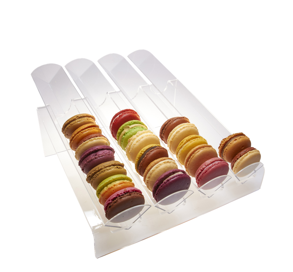 MACARON - présentoir 4 lignes