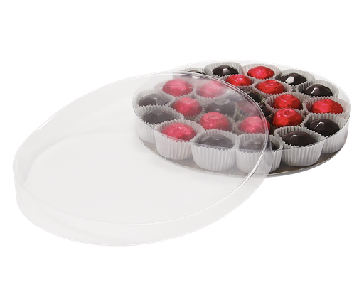 [3061*42*18*15***] RONDVORMIGE doos 18 goud***