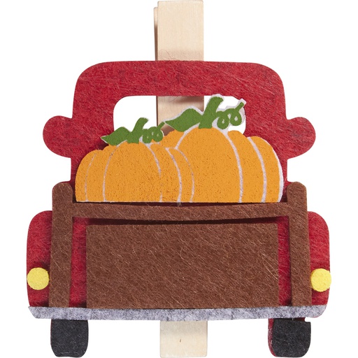 [4504*36*04*20] HALLOWEEN Car clip red