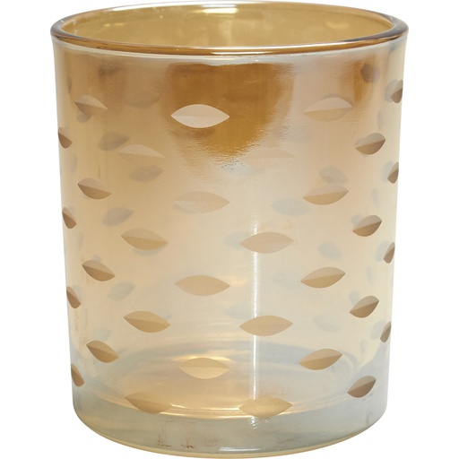 [7504*64*02*18] MON CARAMEL Candleholder medium