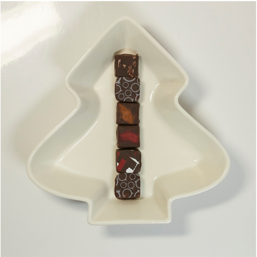 [7602*25*21*01] MANTEAU BLANC Tree plate big