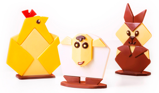 [MA*20OR001] STAMPO - Origami easter - 3 assortiti