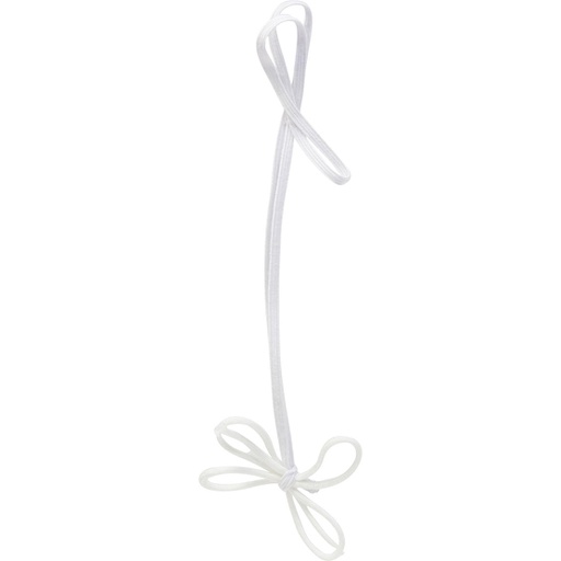 [2378*05*50*14] ELASTICO Tencel 50cm bianco