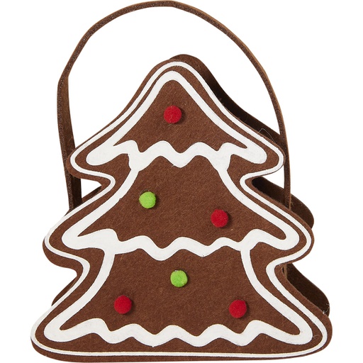 [7504*71*14*79] WINTER WONDERLAND tree small basket