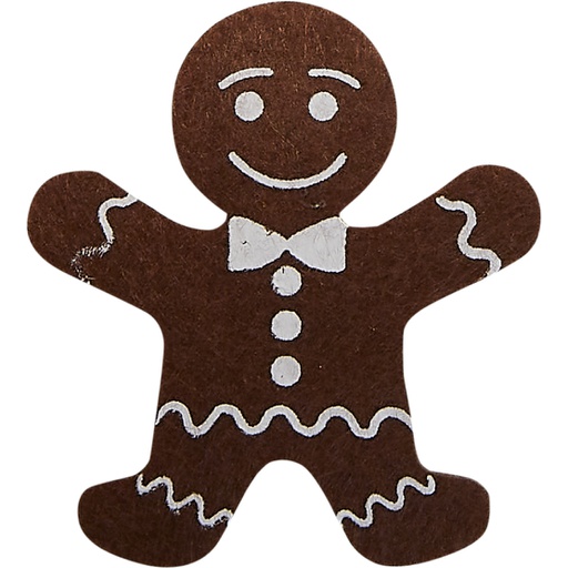 [4504*44*06*79] WINTER WONDERLAND gingerbead clip