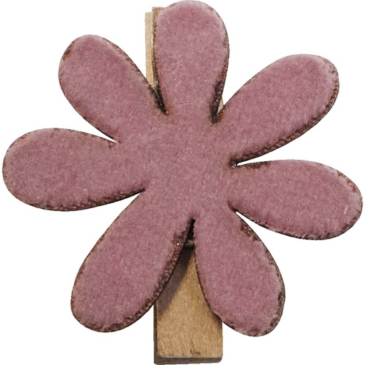 [4504*45*13*61] WELCOME SPRING flower clips purple