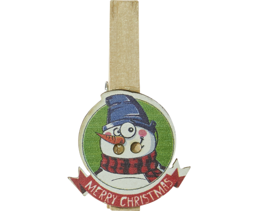 [4504*37*02*51] NUTS Snowman clip     