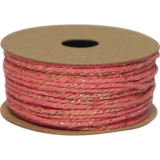 [SC*2583*4192*28***] CORDA di cotone corallo