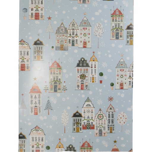 [SH*924234*532] MY CHRISTMAS VILLAGE paper sheets