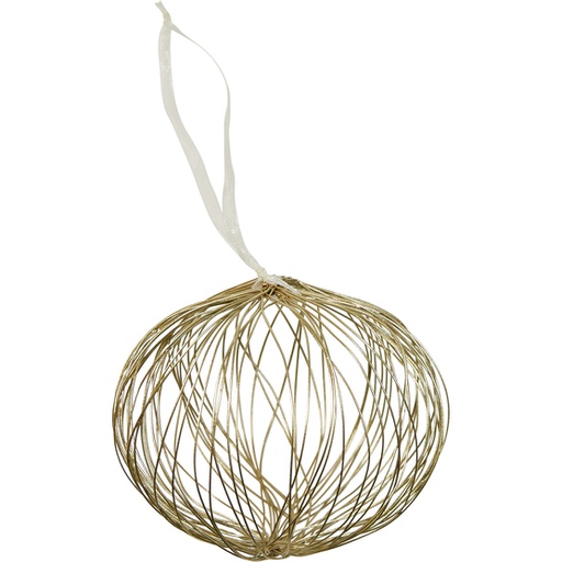 [6504*09*05*15] FEERIE DE NOEL metal ball hanger