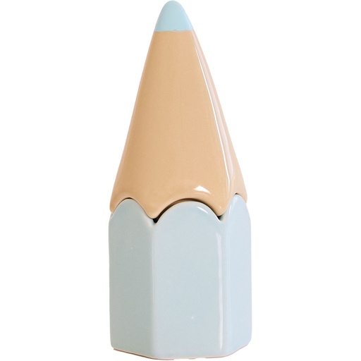 [7602*32*01*30] MY PENCIL CASE pencil pot ligh blue