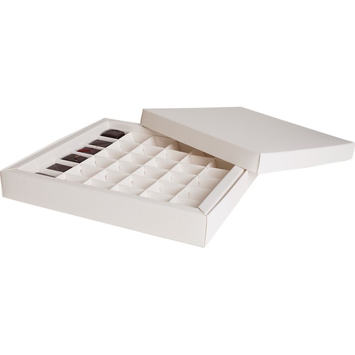 [3678*13*36*01] SOFT WHITE carré 36 -BXS023601