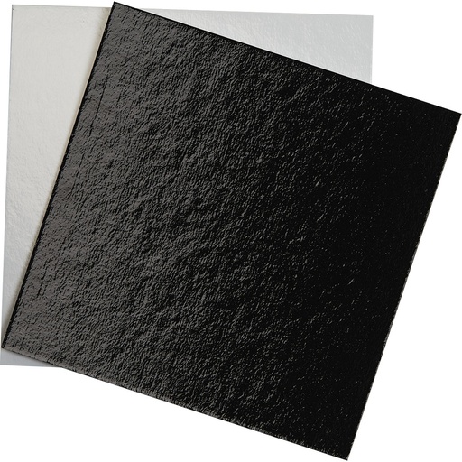 [3436*08*17*01] WHITE/BLACK CARDBOARD for pastry box 17