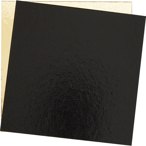 [3436*08*17*90] GOLD-SCHWARZ KARTON für Konditorbox 17