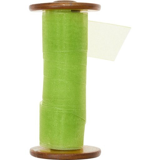 [***2378*4888*2553] ORGANZA 25mm grün 53