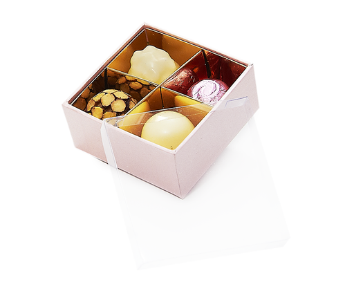 [3534*02*07*21***] ROSE transparent 4choc***