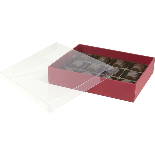 [3534*04*12*27] FRENCHY RED transparant 12