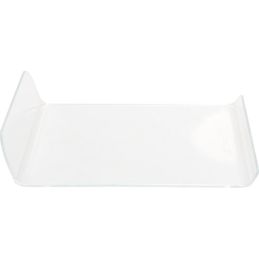 [MA*PL00200] SAUCER 'carrée' transparent